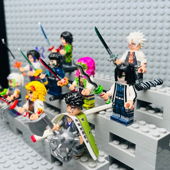 Demon Slayer Hashira Custom Minifigures Lot of 9 - Picture 3 of 8
